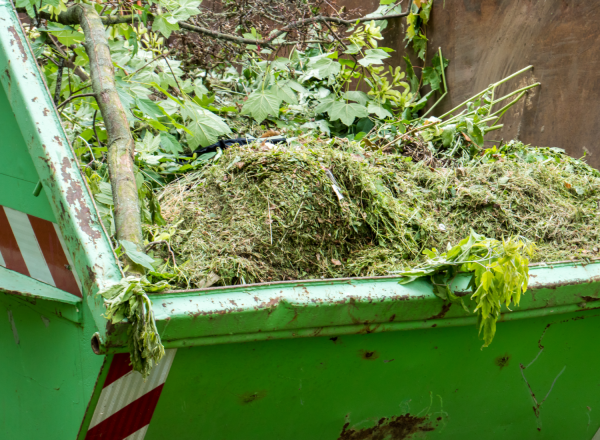 prořezávání zeleného odpadu garbage recovery recyklovat likvidaci