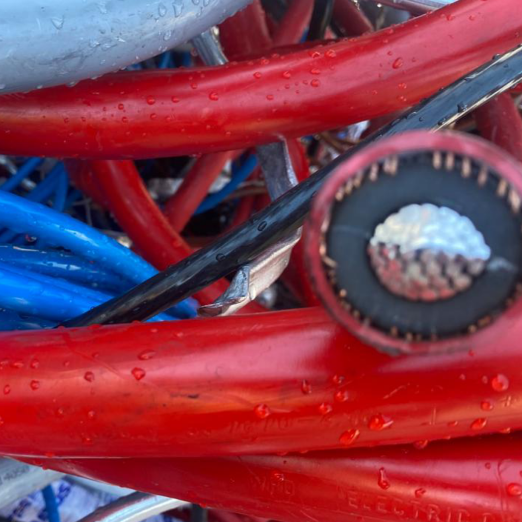 aluminium cable wire copper scrap alluminio cavo rottame