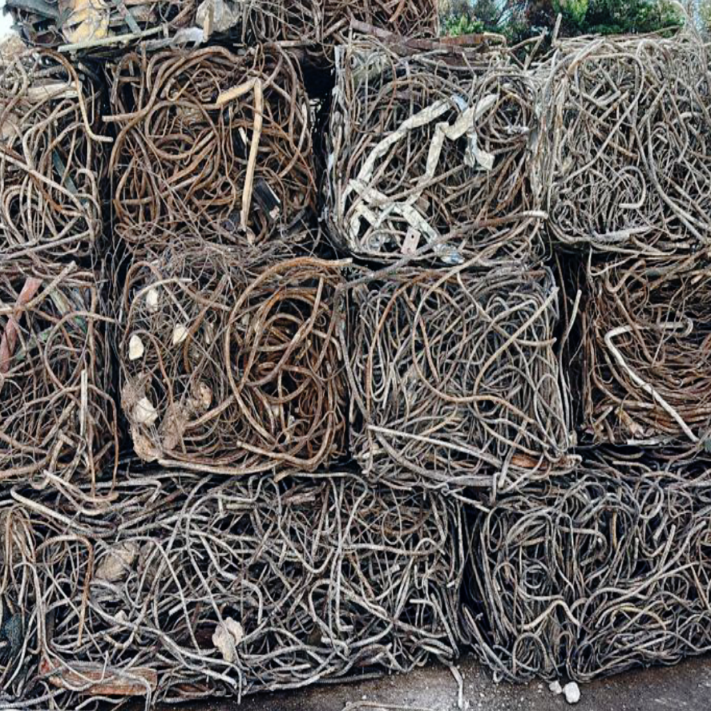 ferro tondino in pacchi rottame SCRAP IRON METAL