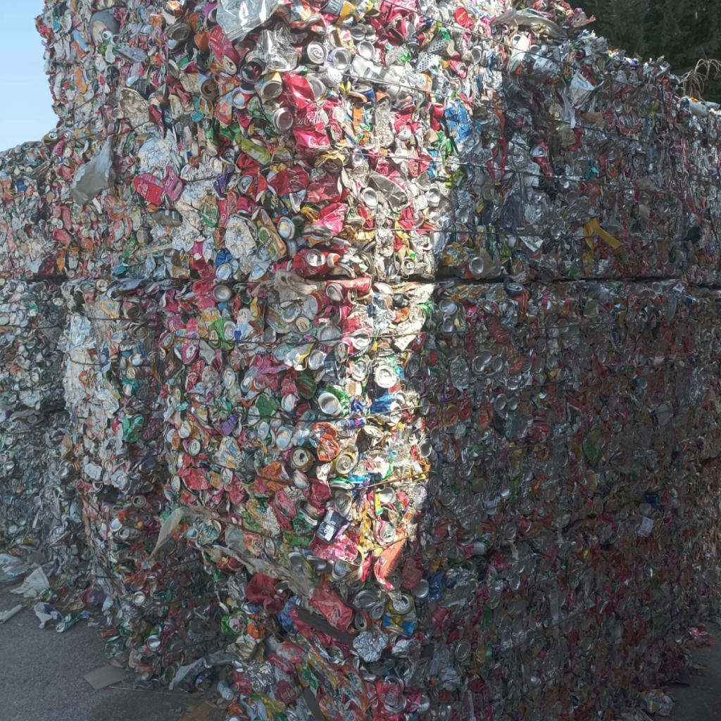 lattine tin scrap rottame aluminium