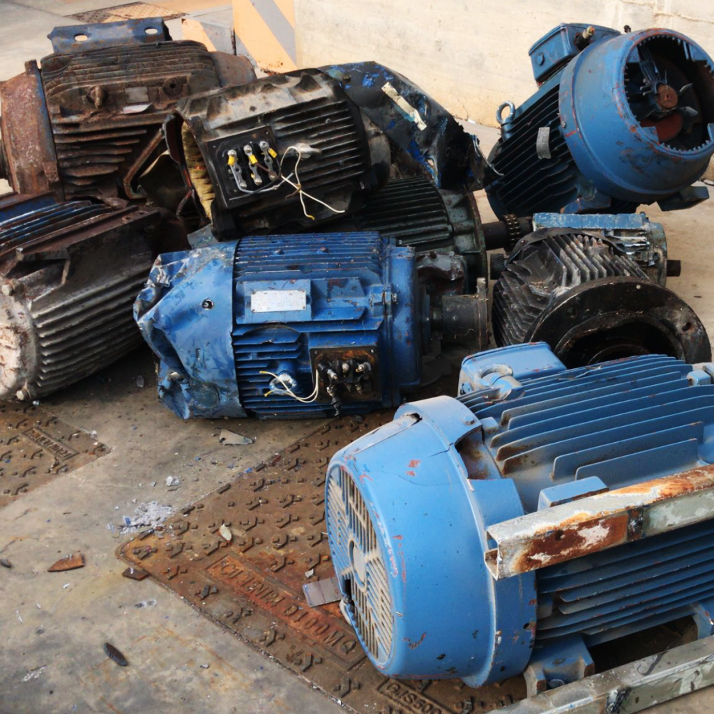 scrap - electric motors motori elettrici rottame