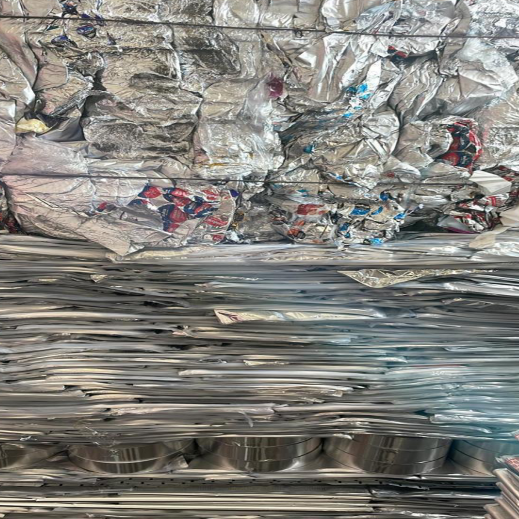 stagnola con plastica alluminio